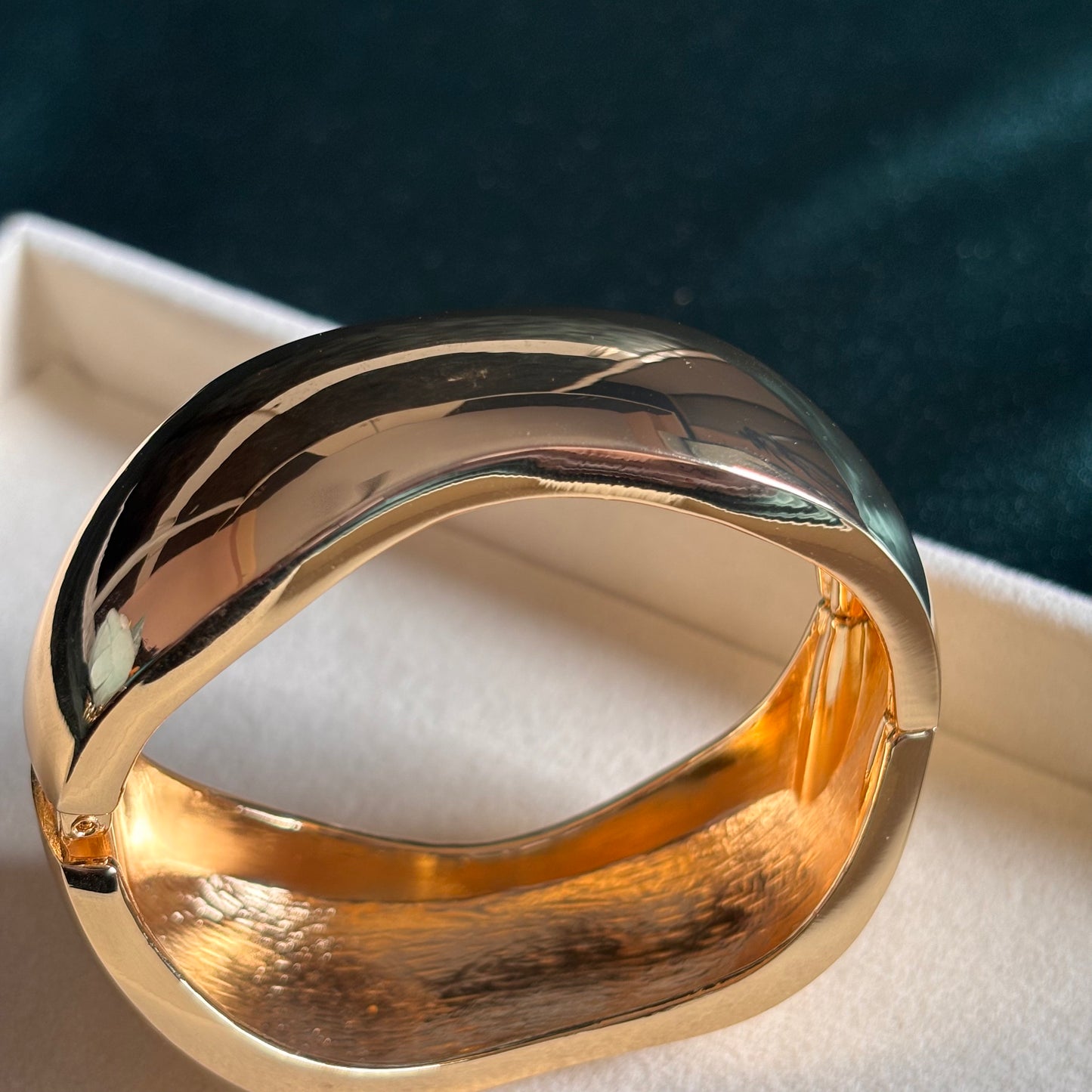 Molten Curve Cuff Bracelet