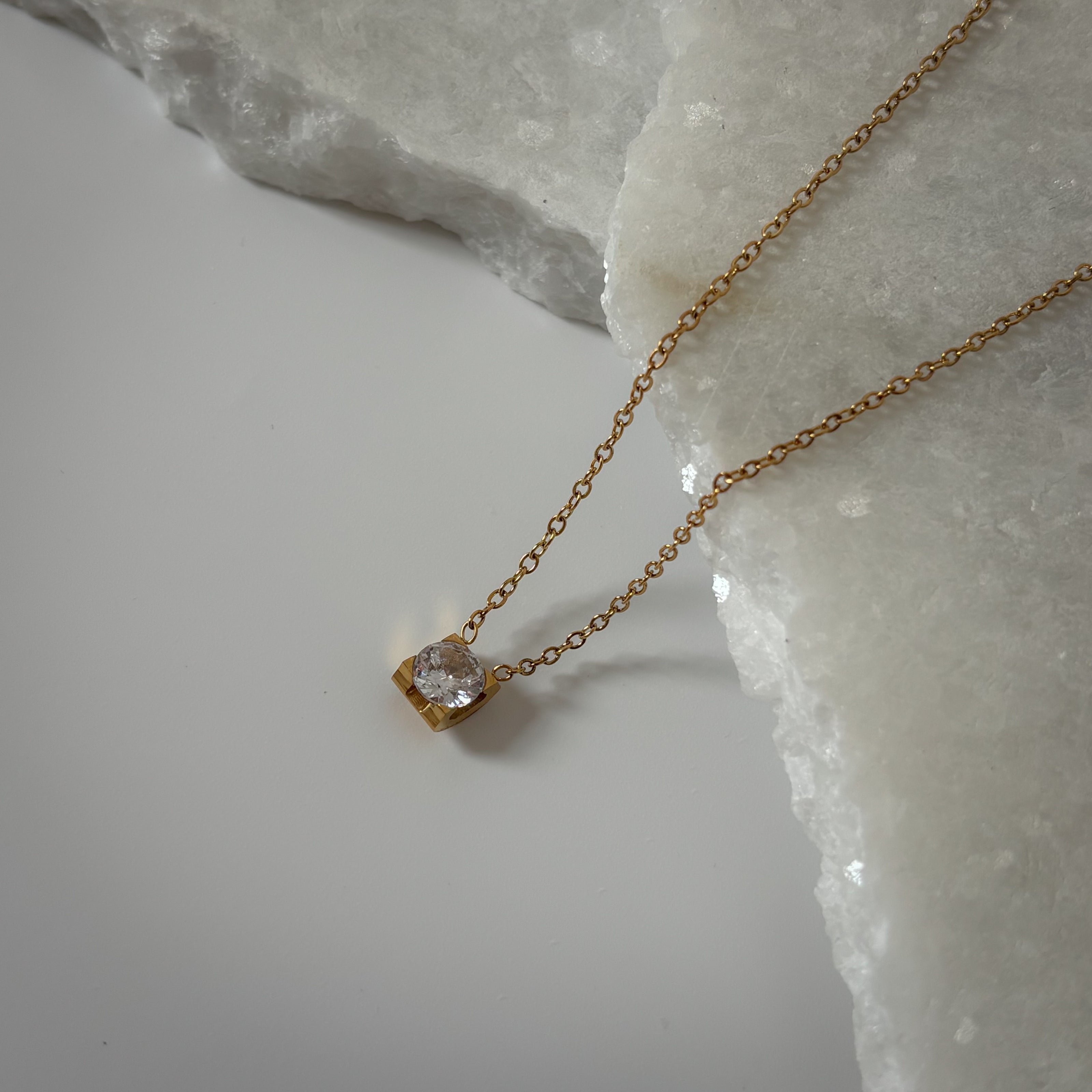 Dainty Stone Chain