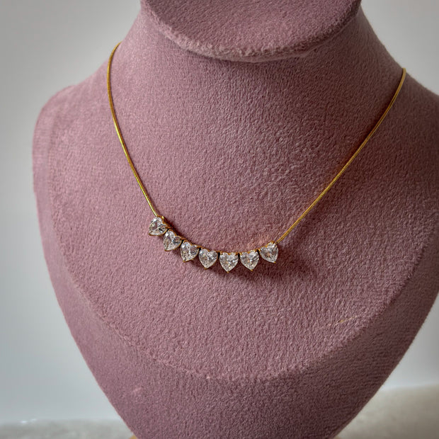 Crystal Heartline Chain