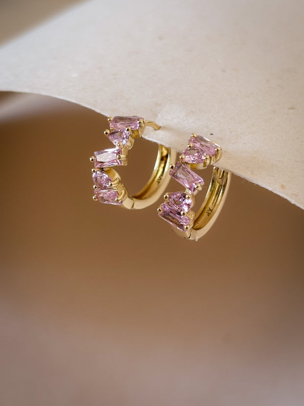Rosé Stack Hoops