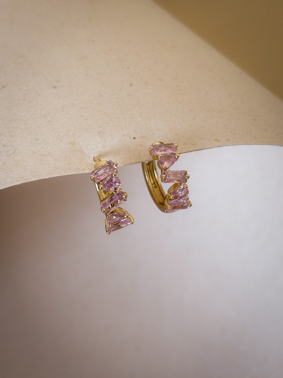 Rosé Stack Hoops