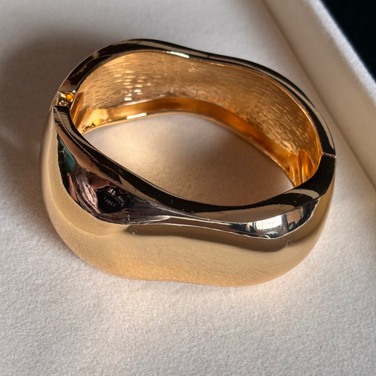 Molten Curve Cuff Bracelet