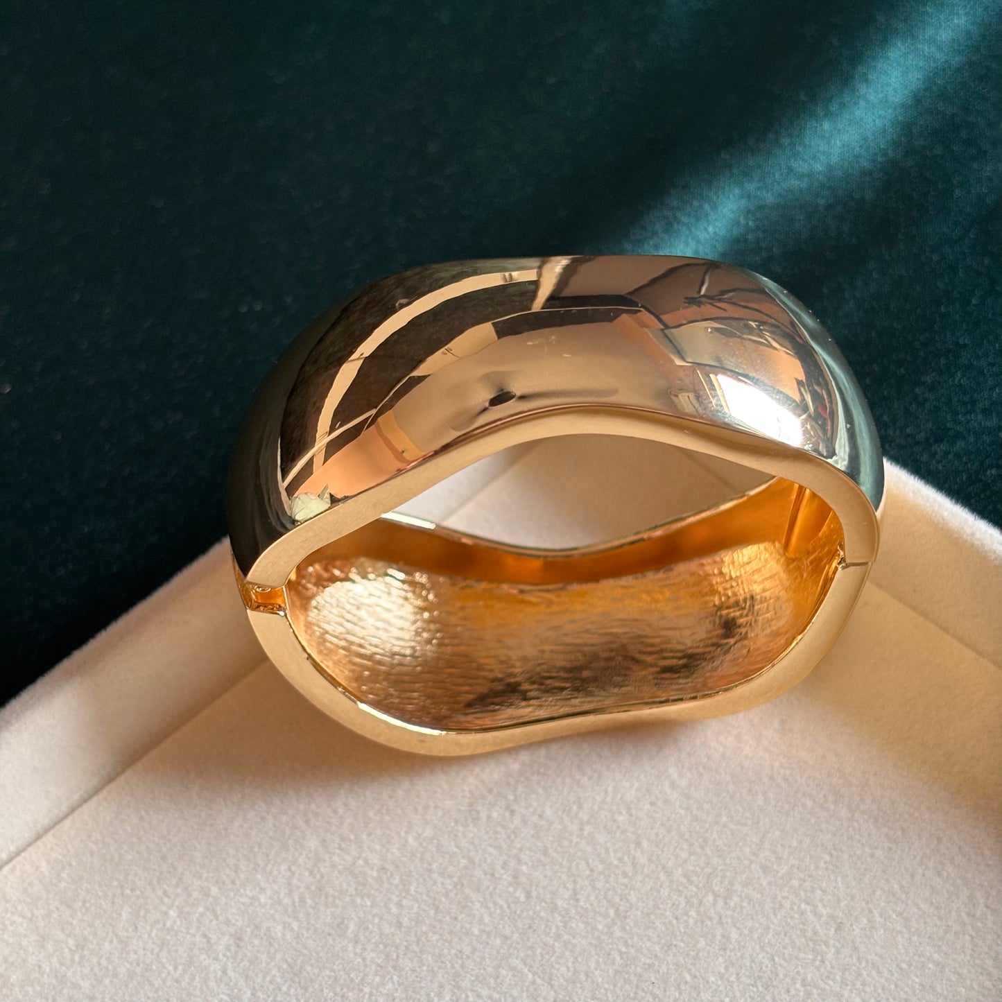 Molten Curve Cuff Bracelet