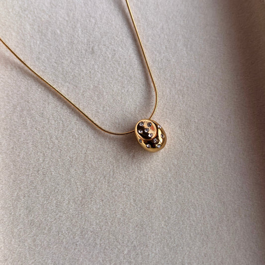 Aurora Oval Necklace