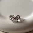 Silver Bow Ring