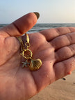 Shell And Star Charm Necklace