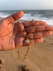 Sunburst Pearl Layered Necklace
