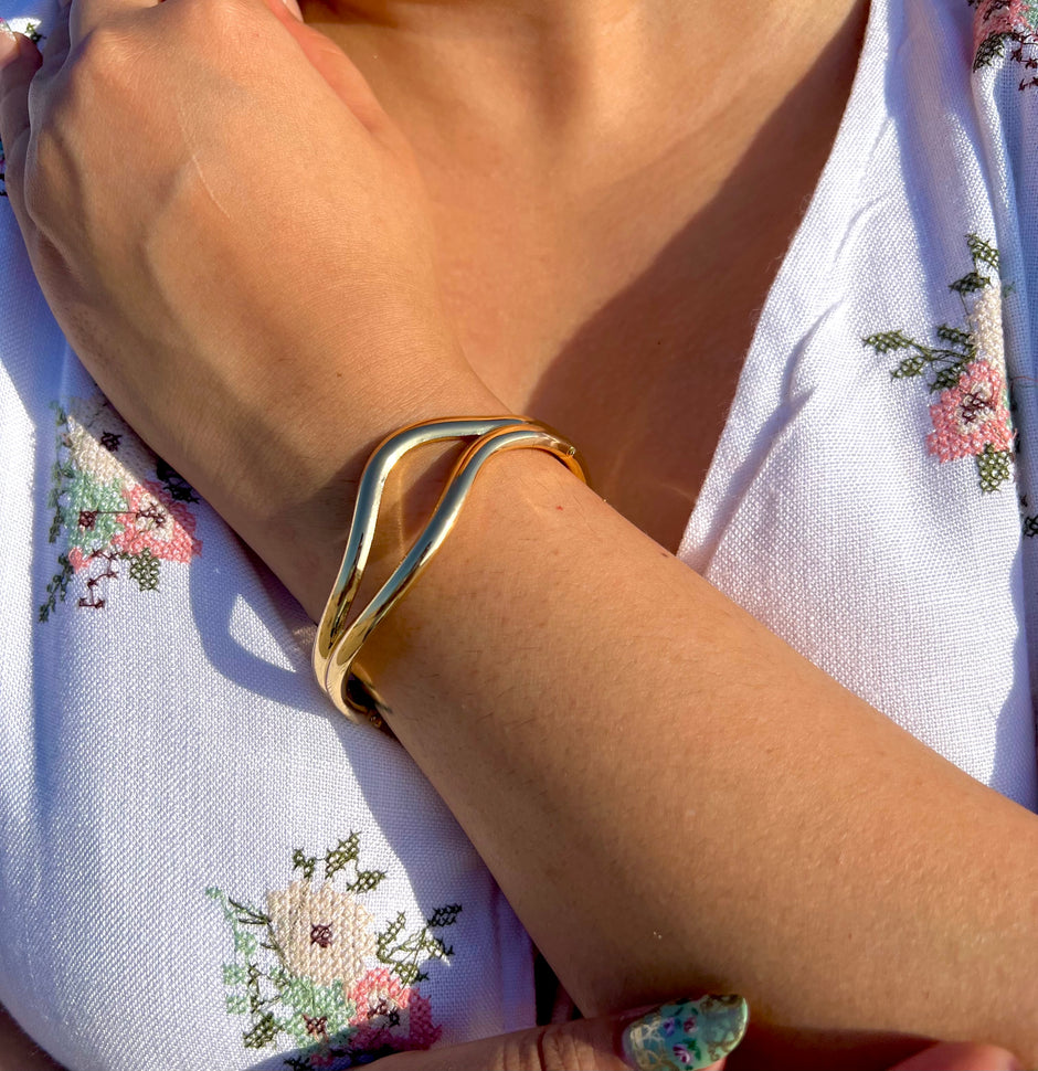Tide Cuff Bracelet