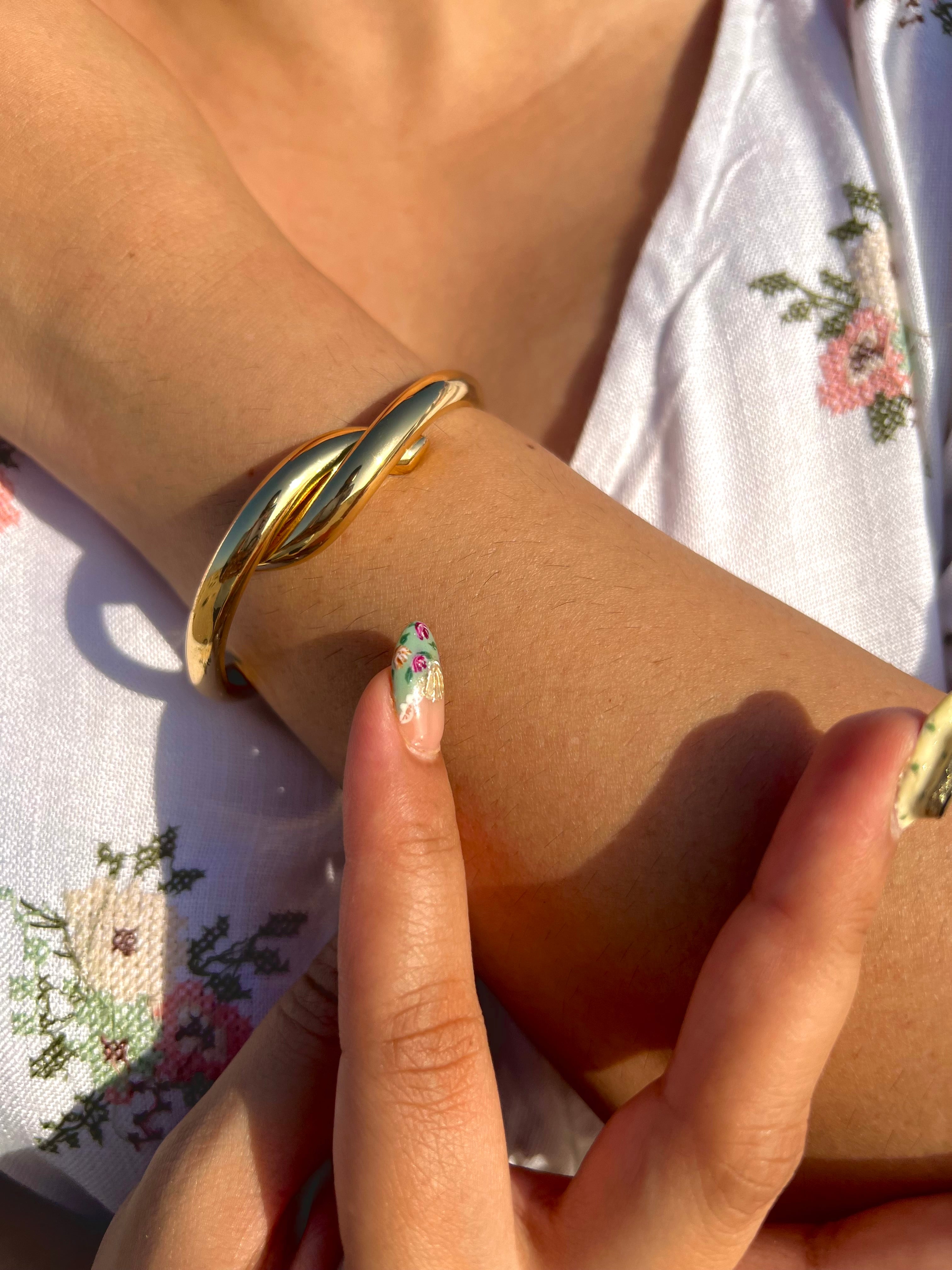 Luna Knot Cuff Bracelet