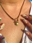 Shell And Star Charm Necklace