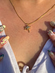 Tropic Palm Tree Necklace